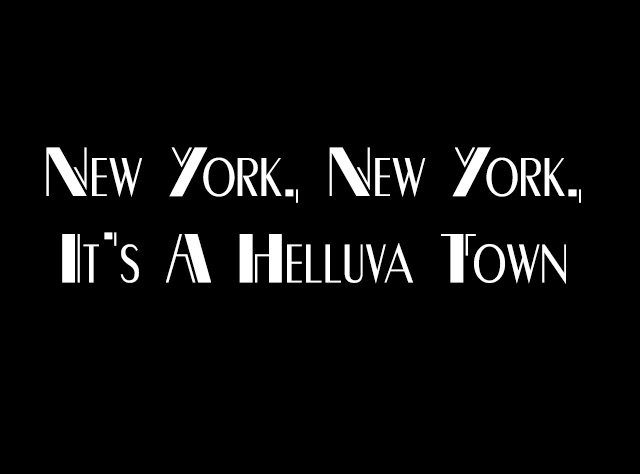 RichardTHanson tour New York scrapbook page Town slideshow title card